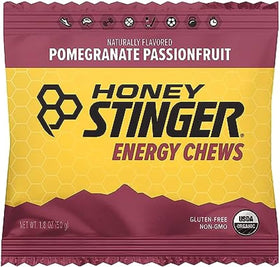 Honey Stinger, Organic Energy Chews, Pomegranate Single