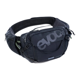 EVOC, Hip Pack Pro 3 +1.5L Bladder, Hip Pack, 3L, Included (1.5L), Black