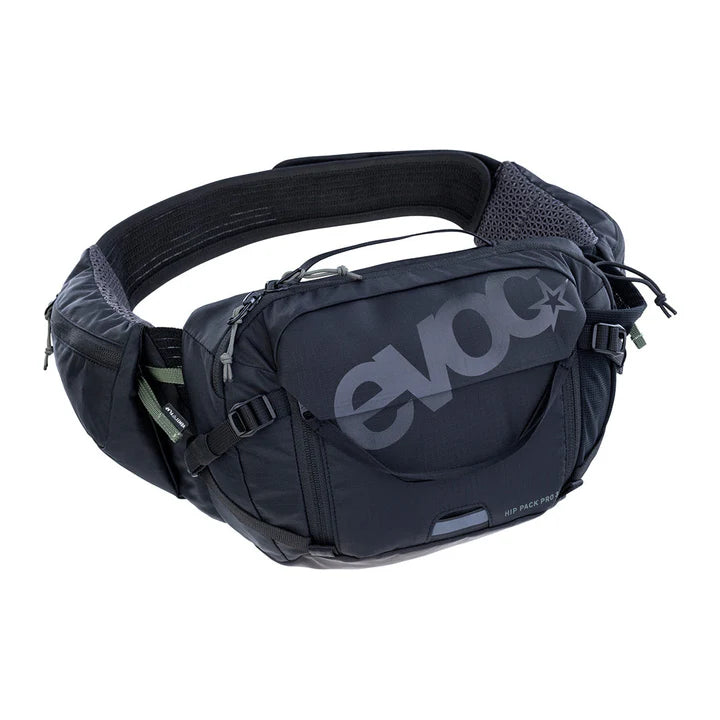 Load image into Gallery viewer, EVOC, Hip Pack Pro 3 +1.5L Bladder, Hip Pack, 3L, Included (1.5L), Black
