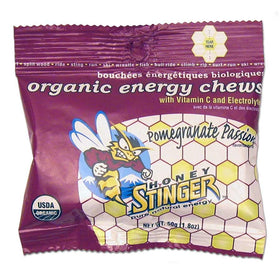 Honey Stinger, Organic Energy Chews, Pomegranate Single