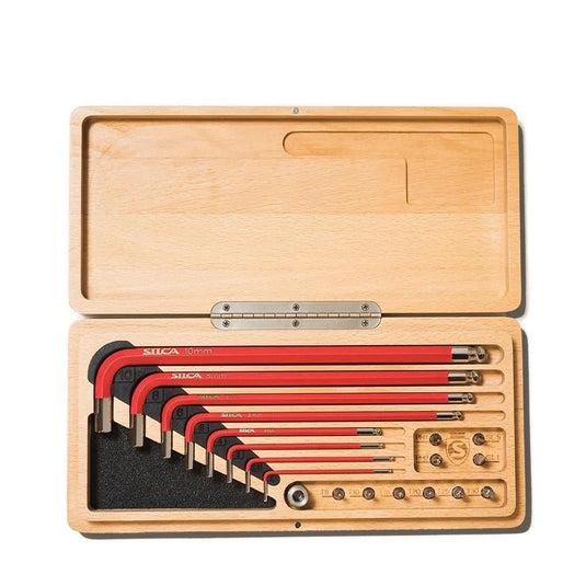 Silca - HX- One home Essential tool drive kit in wood box